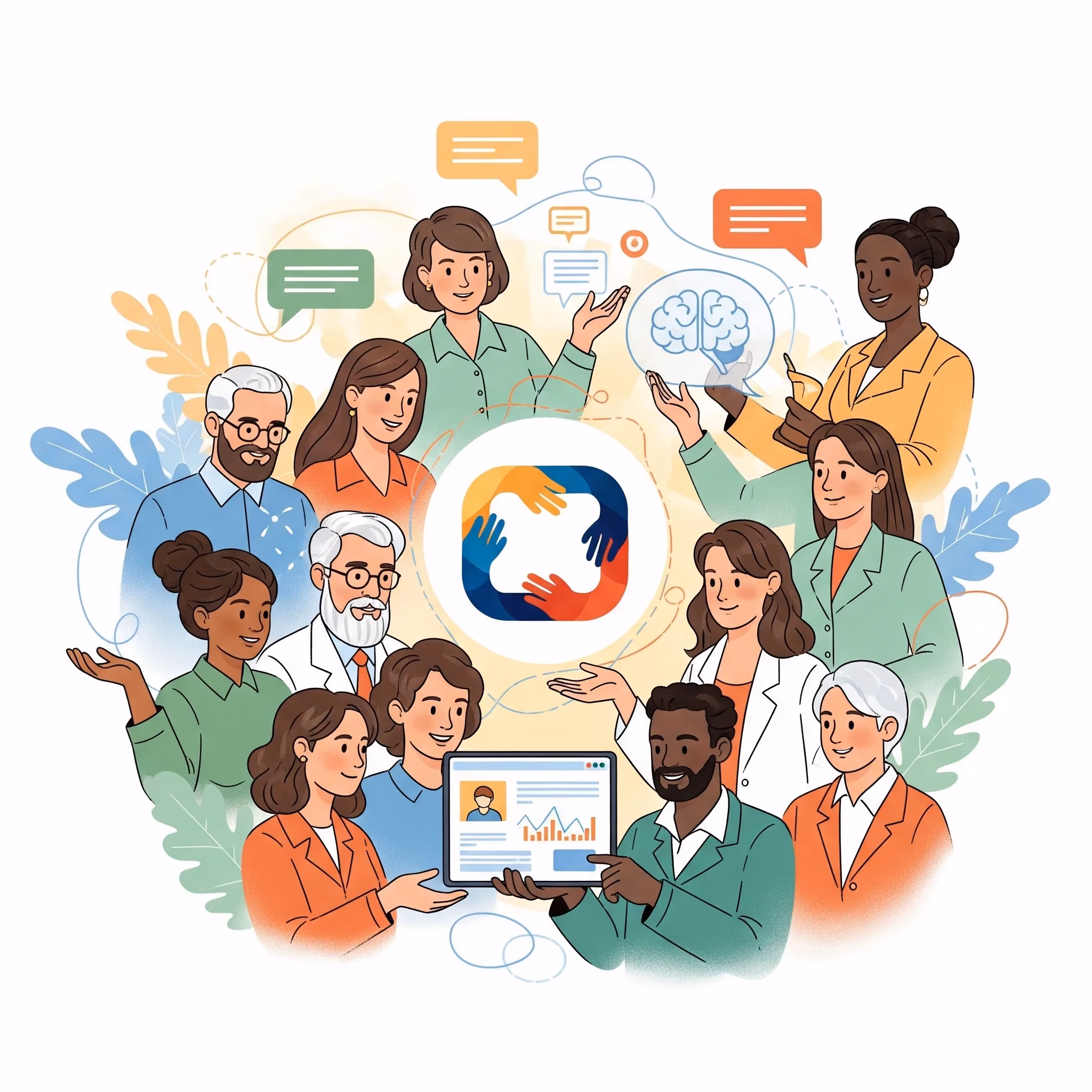 Calming sunrise scene representing hope and new beginnings